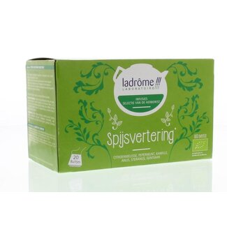 Ladrome Infusión digestiva de hierbas 1,5 gramos bio 20 bolsitas