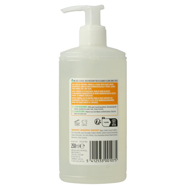 Ecover Handseife Zitrus Orangenblüte 250 Milliliter