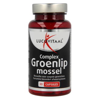 Lucovitaal Lucovitaal Groenlipmossel complex 30 Capsules