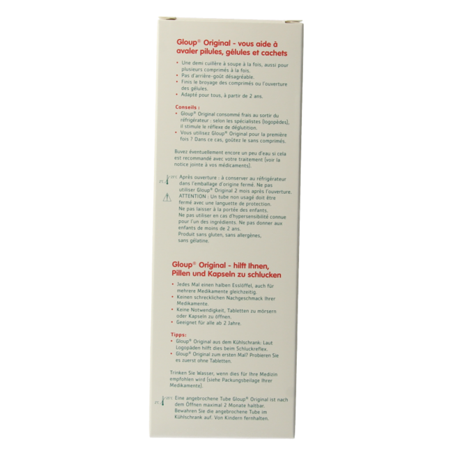 Original medicatie inname gel aardbei banaan 150 Milliliter