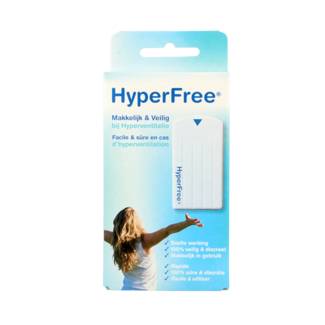 Hyperfree Hyperventilation relief cassette 1 piece