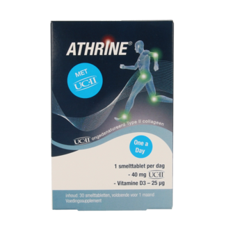 Athrine UC-II y Vitamina D3 30 Comprimidos