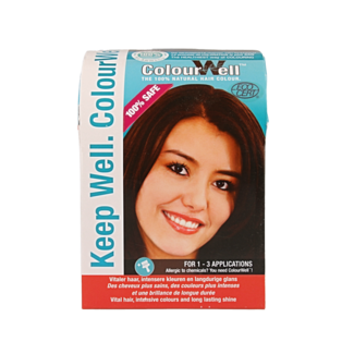 Colourwell Colourwell 100% Natural hair colour mahogany 100 Gram