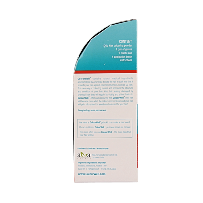 Colourwell Tinte natural 100% caoba 100 g