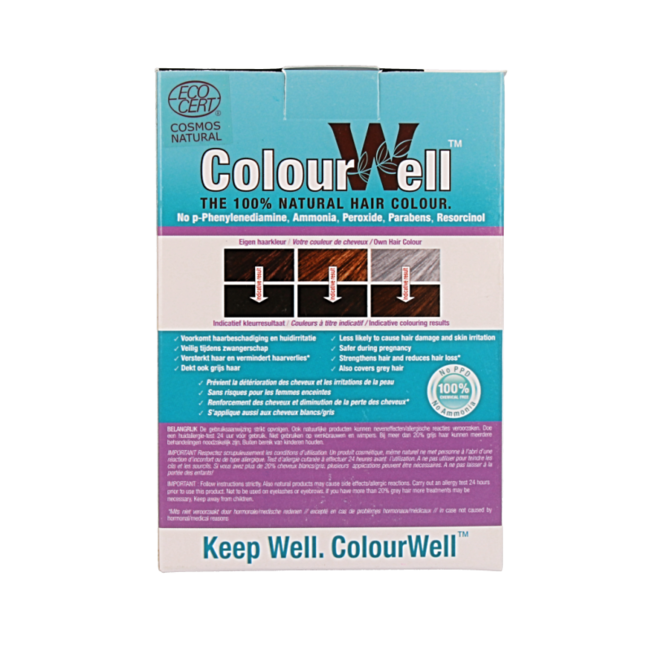 100% Natural Hair Colour Dark Chestnut Brown 100g