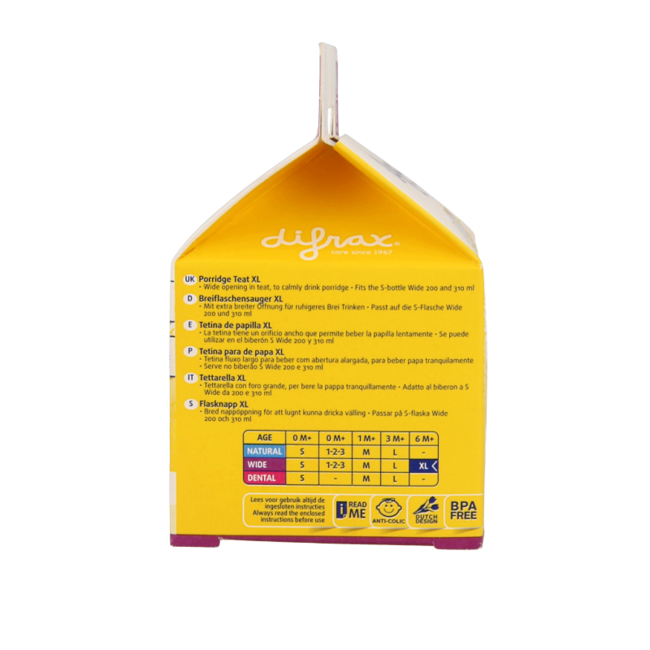 Porridge Teat XL 2 Pieces