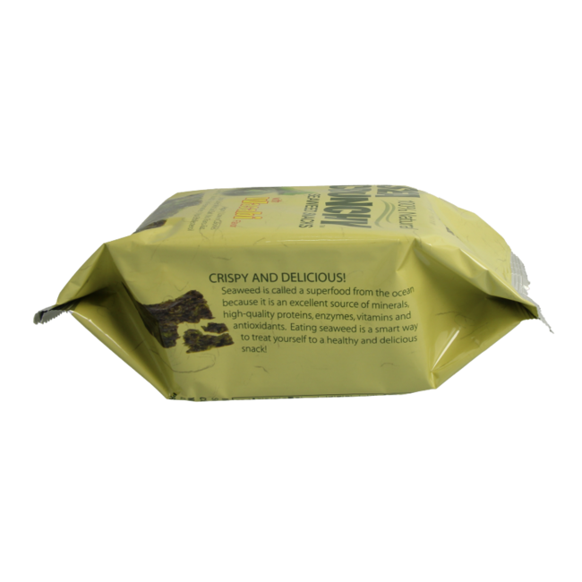 Snacks de algas nori wasabi 10 gramos