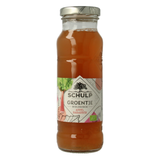 Schulp Schulp Groentje apple & rhubarb juice organic 200 Millilitres