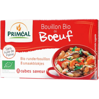 Primeal Organic Beef Stock Cubes 10g, Pack of 8