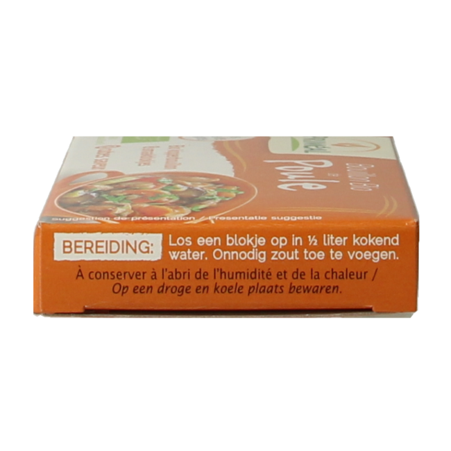 Pastillas de caldo de pollo 10 gramos bio 8 unidades