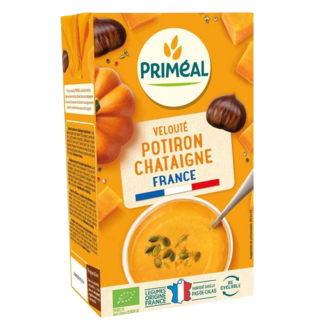 Primeal Primeal Veloute sopa espesa de calabaza y castaña bio 1 Litro