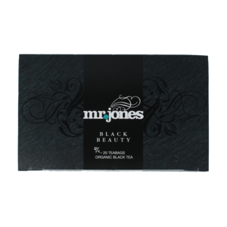 Mr. Jones Mr. Jones Black beauty té negro bio 20 bolsitas