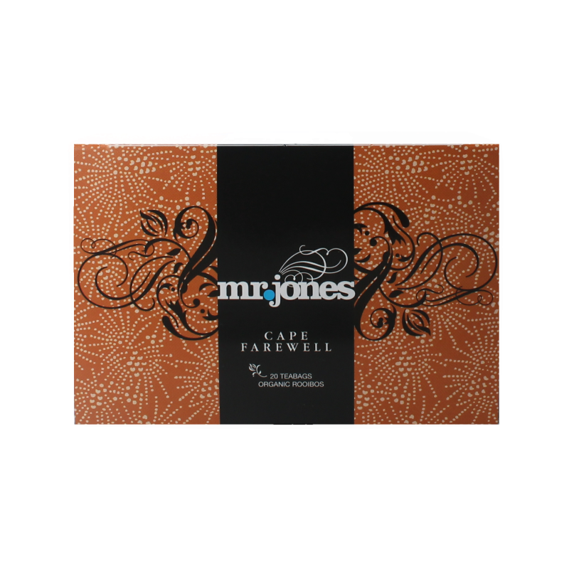 Mr. Jones Tè Rooibos Biologico Mr. Jones Cape Farewell, 20 Bustine