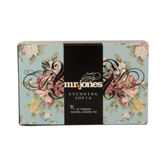 Mr. Jones Té de jazmín bio Stunning Sofia 20 bolsitas