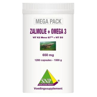 SNP SNP Huile de saumon & oméga 3 megapack 1200 capsules