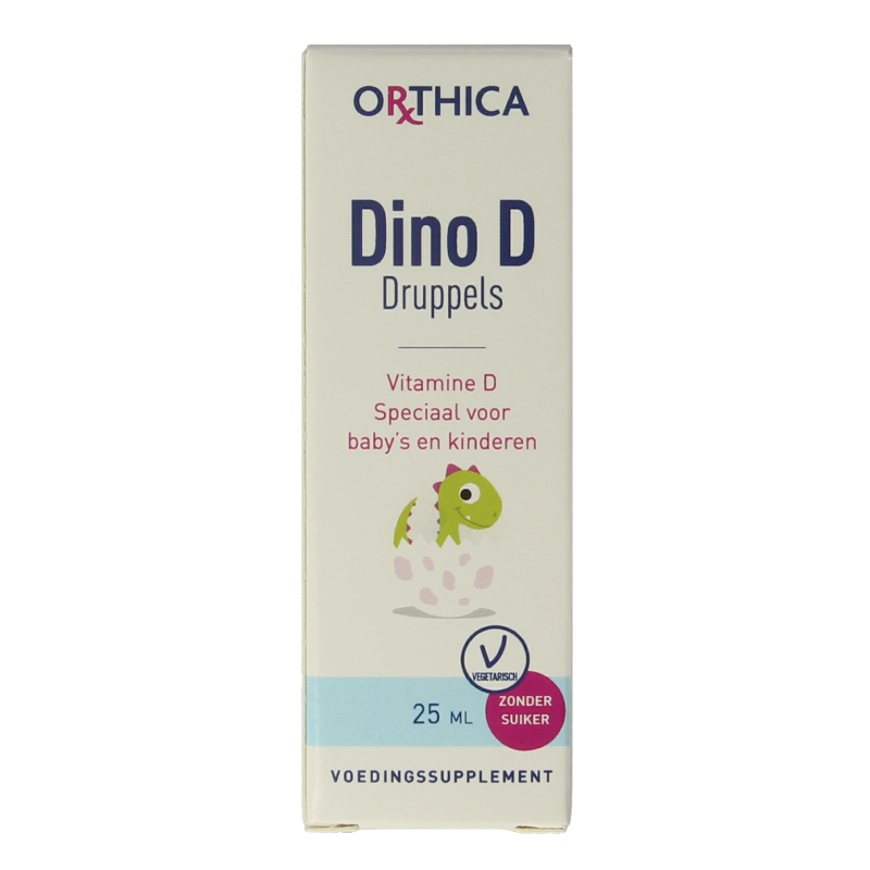 Orthica Dino D Gocce Vitamina D3 per Neonati e Bambini