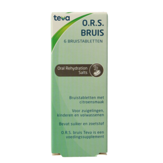 Teva ORS Bruis 6 Comprimidos