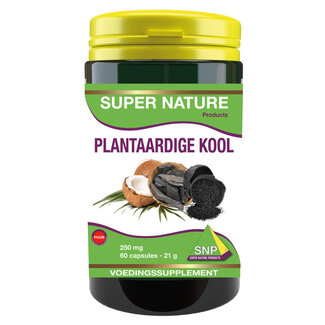 SNP Carbón vegetal 250mg puro 60 Cápsulas