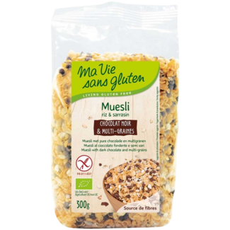 Ma Vie Sans Ma Vie Sans Muesli chocolate y multigrano sin gluten bio 300 Gramos