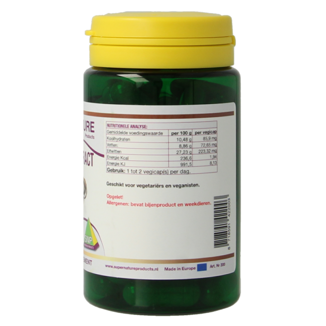 SNP Oester extract 700 mg puur 60 Vegetarische capsules