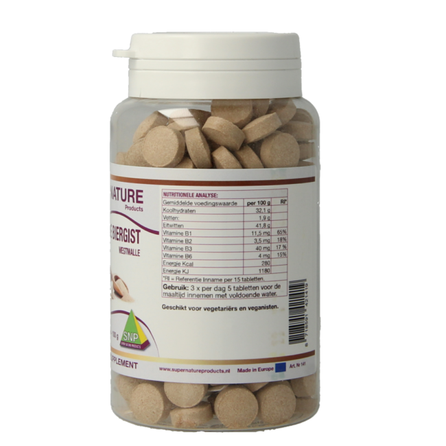 SNP Belgian Brewer's Yeast 400 mg Pure 250 Tablets