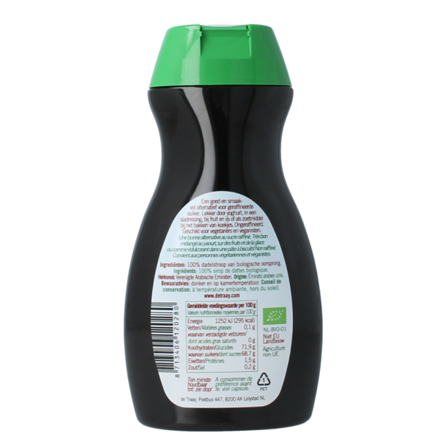 Sirop de dattes bio Traay fruité & doux 350 g