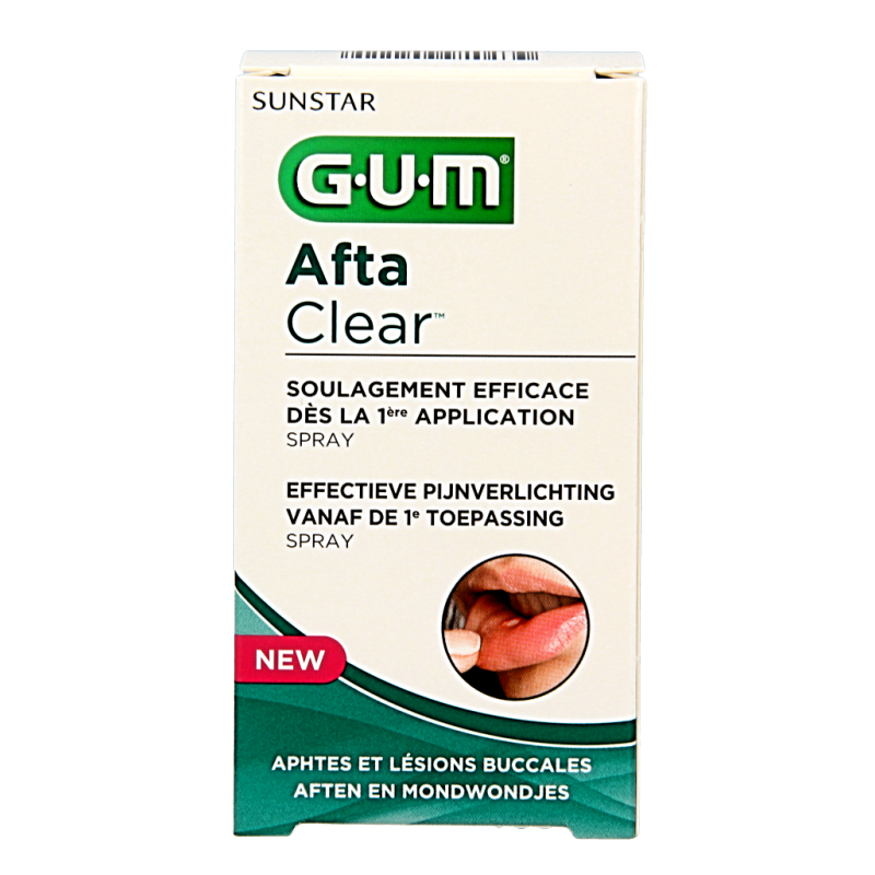 GUM Aftaclear spray 15 mililitros