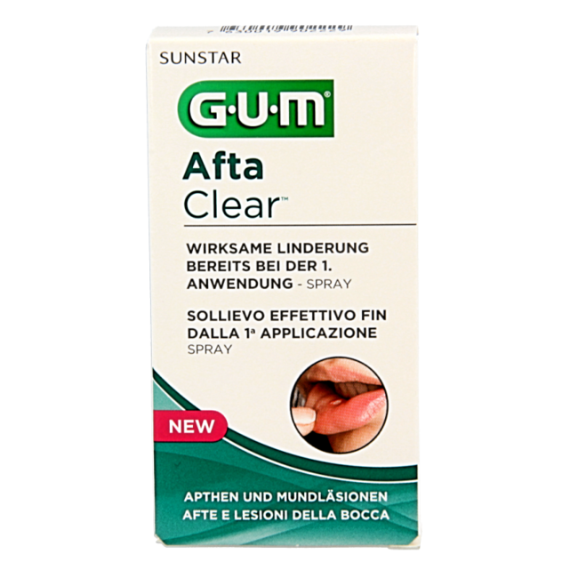GUM Aftaclear spray 15 Millilitres