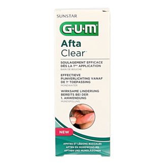 GUM GUM Aftaclear mouthwash 120 Millilitres
