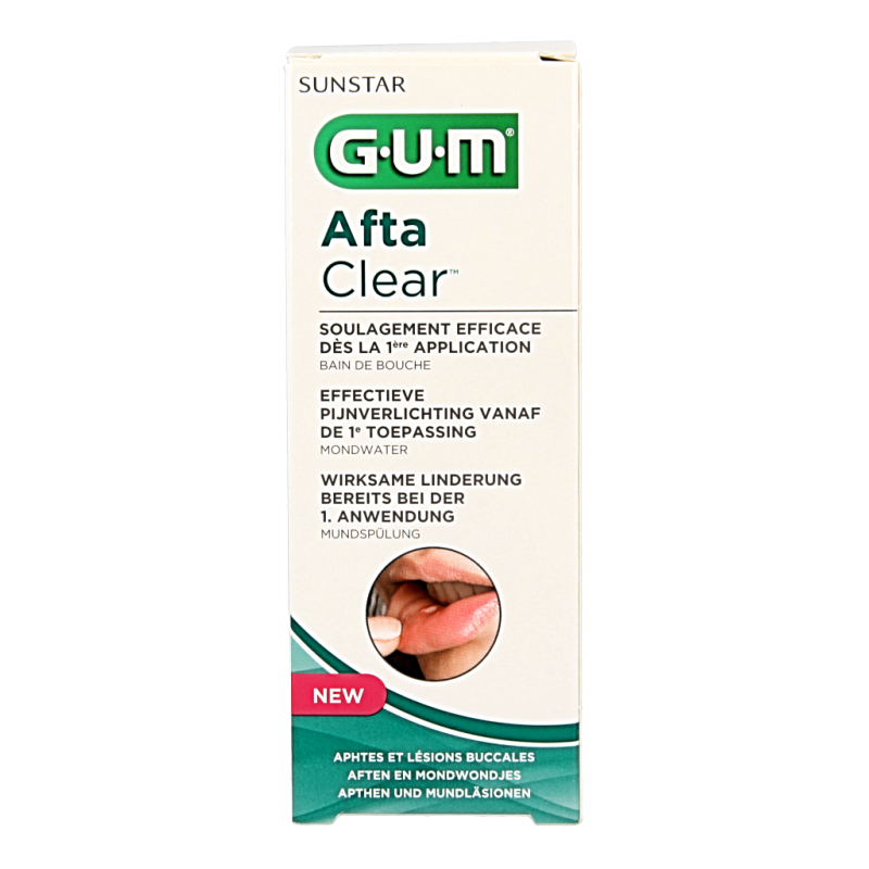 GUM Aftaclear colutorio 120 mililitros