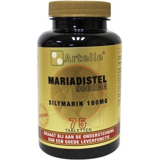 Artelle Artelle Cardo Mariano 9000 mg silimarina 180 mg 75 Comprimidos