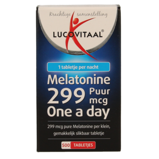 Lucovitaal Lucovitaal Melatonin pure 299 µg 500 Tablets