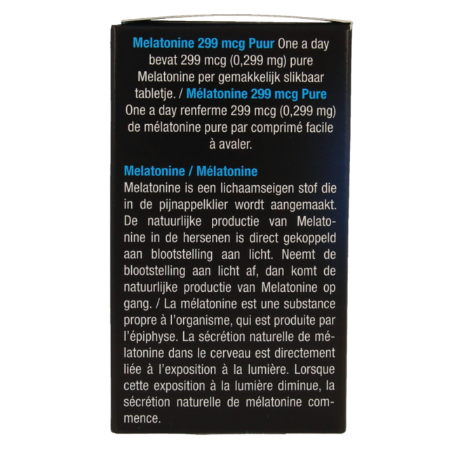 Lucovitaal Melatonin pure 0.299mg 500 Tablets