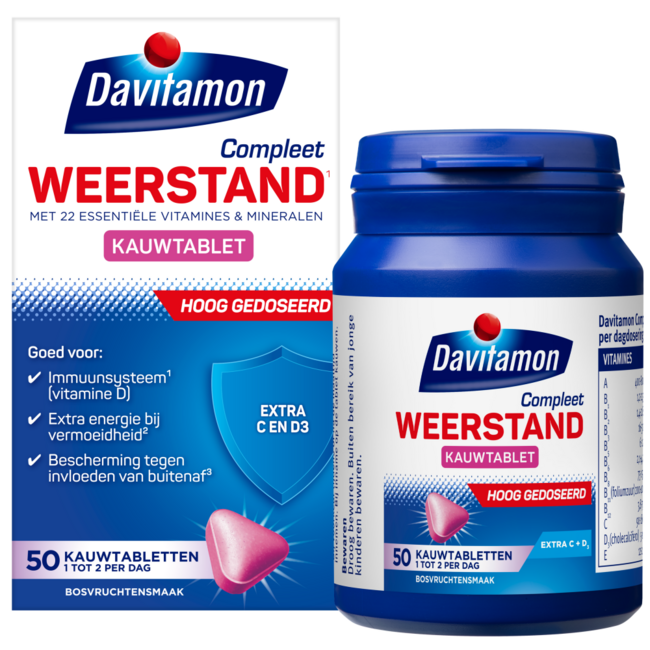 Complete resistance high dose 50 Chewable tablets