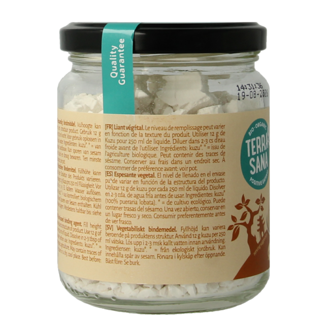 Kuzu grey (glass) eco organic 125 Gram
