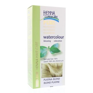 Henna Cure&Care Colore ad Acquerello Biondo Platino 5 Grammi