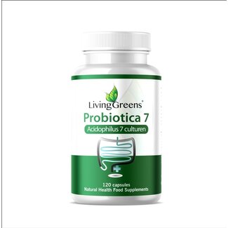 Livinggreens Livinggreens Probiotica acidophilus 7 culturen 120 Capsules