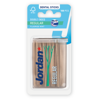 Jordan Regular mint toothpicks, 100 pieces