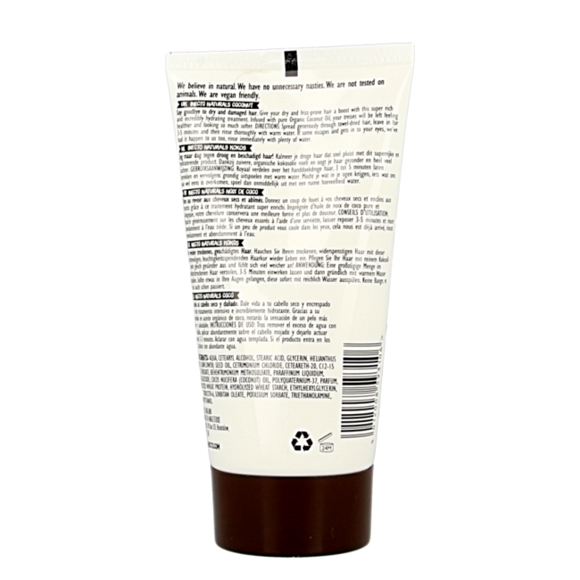 Inecto Naturals Trattamento Capelli al Cocco 150 Millilitri