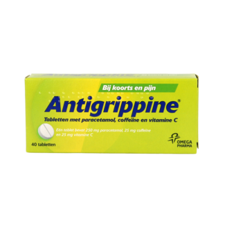 Antigrippine Paracetamol 250mg 40 tablets