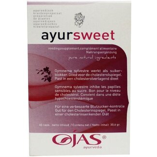 Ojas Ojas Ayursweet 60 cápsulas vegetarianas