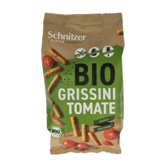 Schnitzer Schnitzer Grissini tomate glutenvrij bio 100 Gram