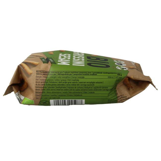 Schnitzer Grissini sezamowe bezglutenowe bio 100 Gram