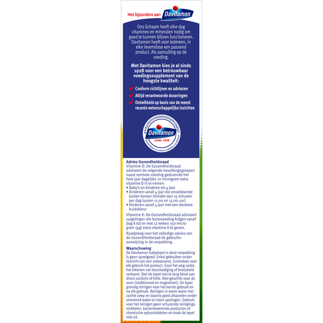 Bébé vitamine D & K 25 mcg 35 millilitres