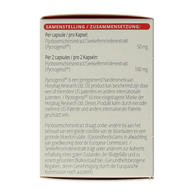 Pycnogenol 60 Kapseln