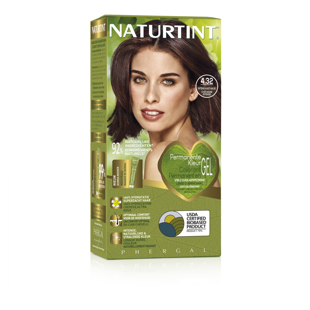 Naturtint Intens 4.32 castaño 170 mililitros