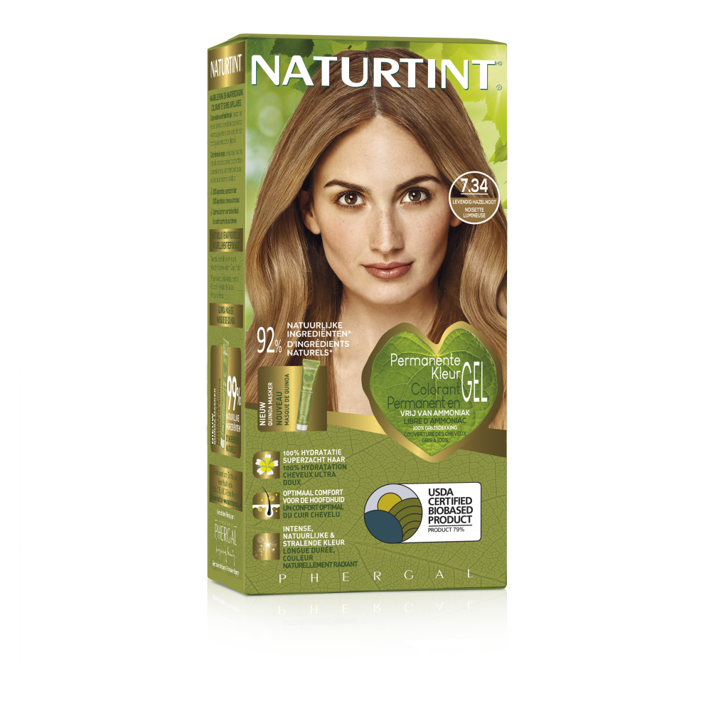 Naturtint 7.34 Avellana brillante 170 mililitros