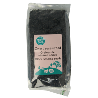 TerraSana TerraSana RAW semillas de sésamo negro bio 225 gramos