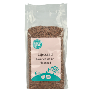TerraSana RAW lijnzaad heel bio 500 Gram