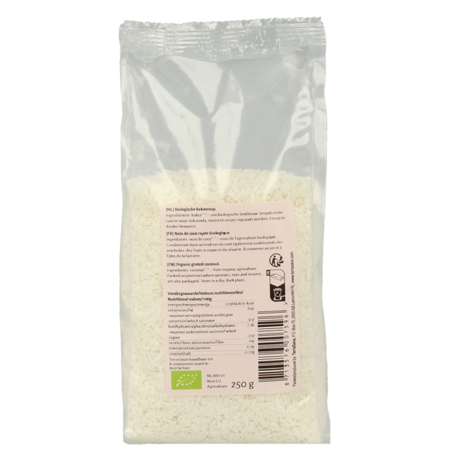 Bio-Kokosraspeln 250 Gramm